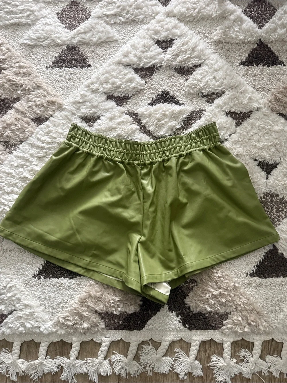 Anthropologie: The Somerset Shorts: Faux Leather Edition
